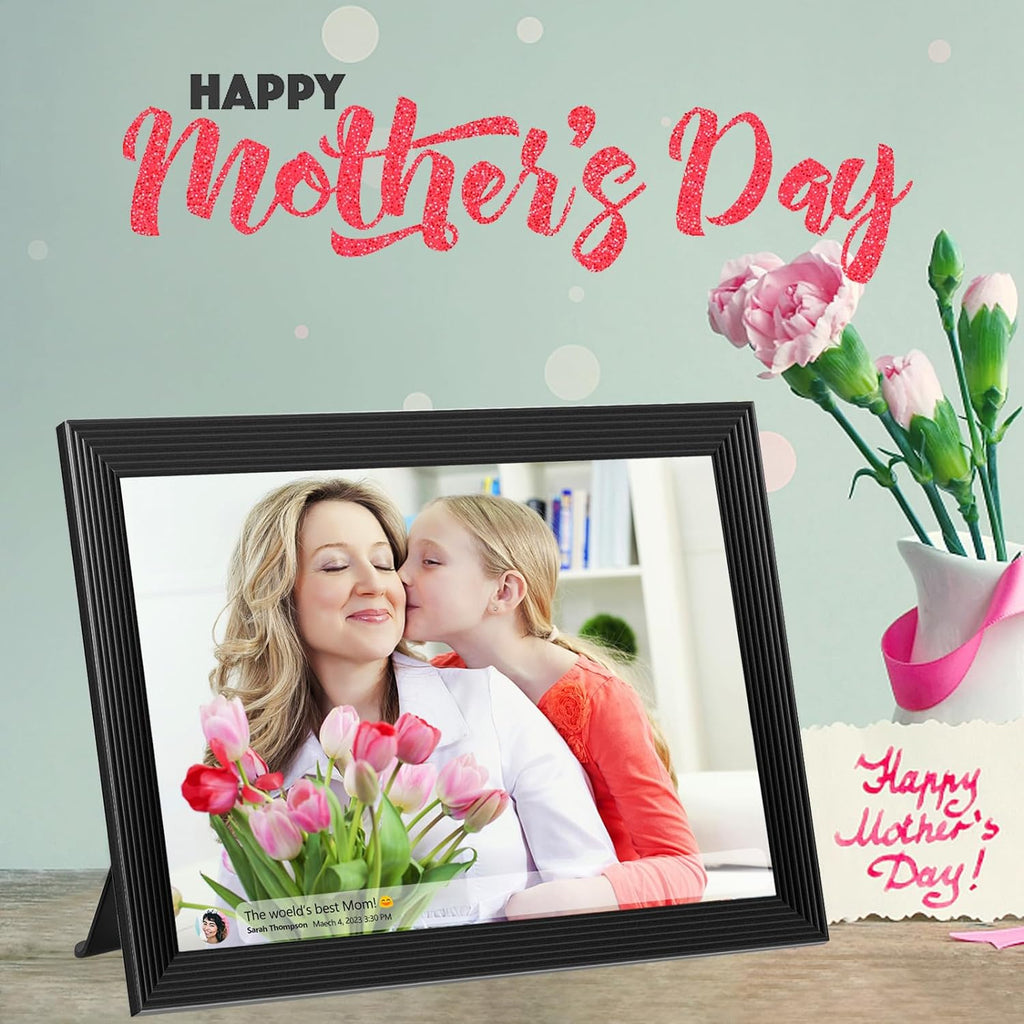 High-Resolution Digital Frame Top Electronic Frame With Video And Camera Features - product image 7
