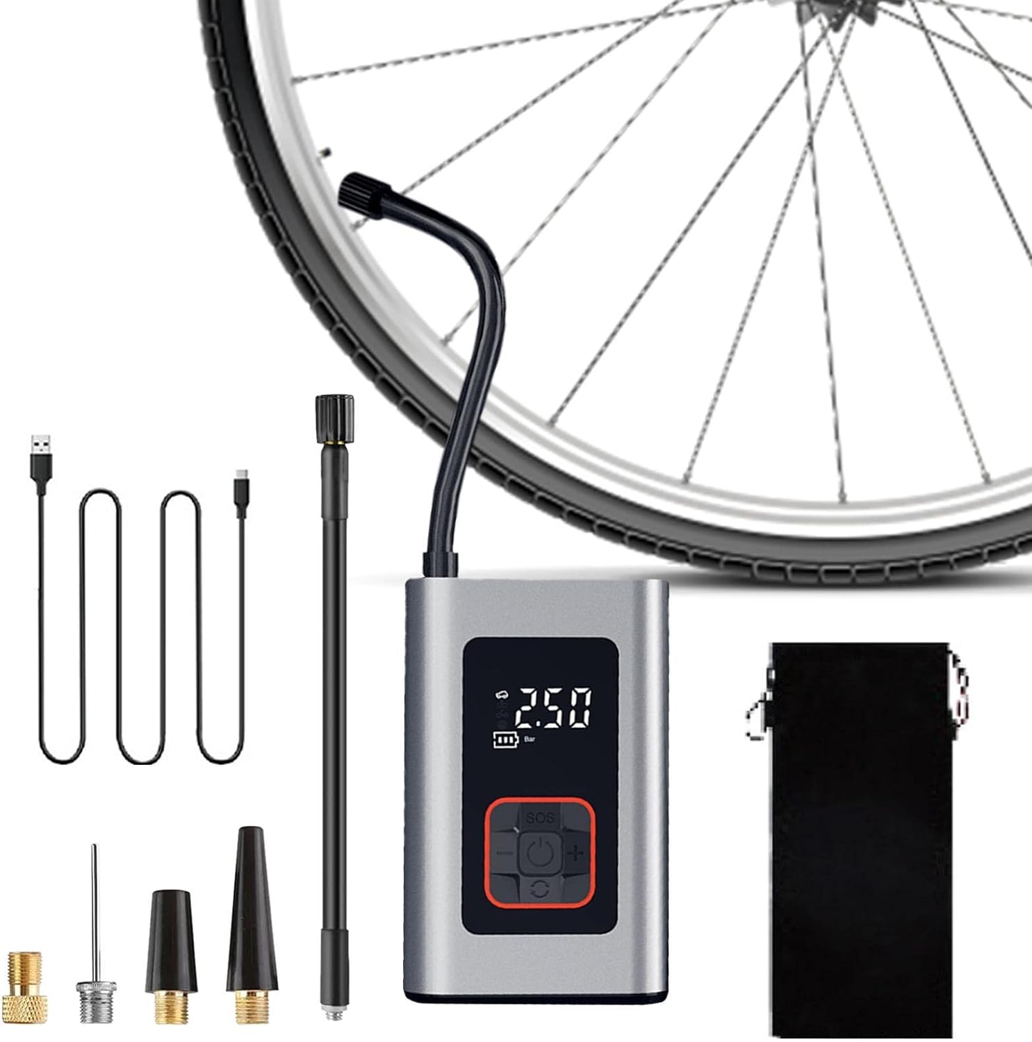 Smart Portable Electric Tire Inflator - product detail 9