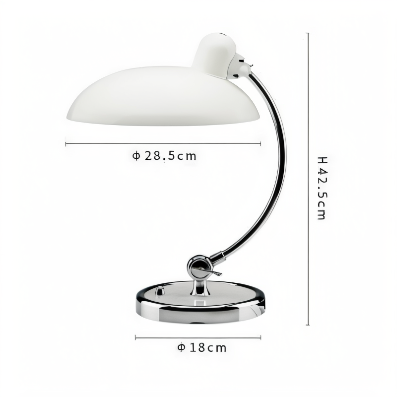 Adjustable Vintage Iron Dome Desk Lamp - product detail 3