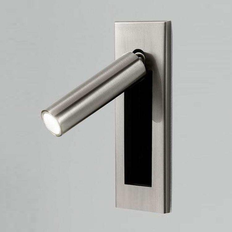 Lámpara de pared para lectura de montaje empotrado delgado