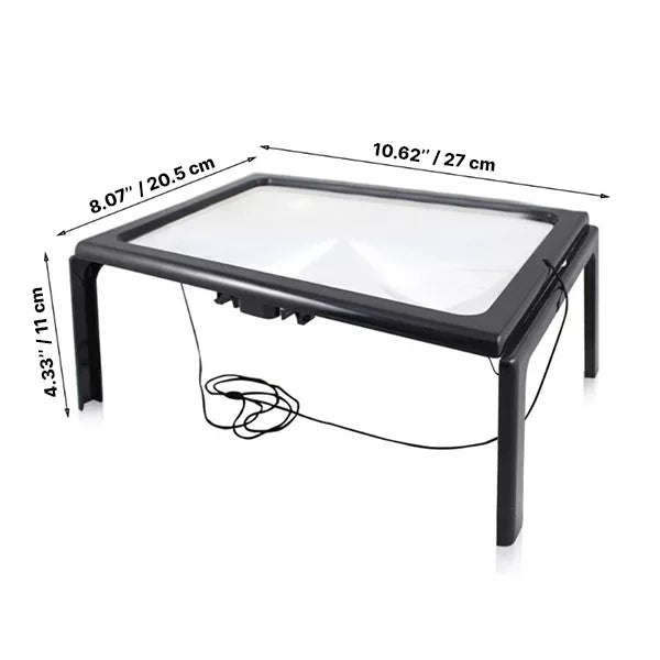 3x Magnifying Glass For Reading With LED Light - product image 2