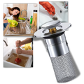 NOMOVA Retractable sink stopper to prevent odors