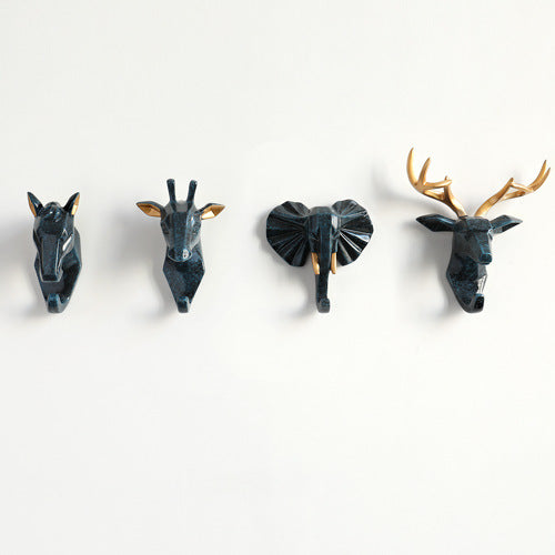 NOMOVA Animal Head Wall Hook