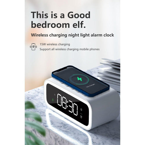 2-in-1 Alarm Clock - Multitime - Digital Display - product detail 2