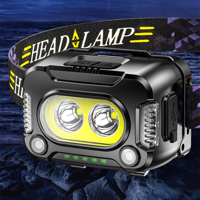Powerful USB Rechargeable Headlamp - product detail 2