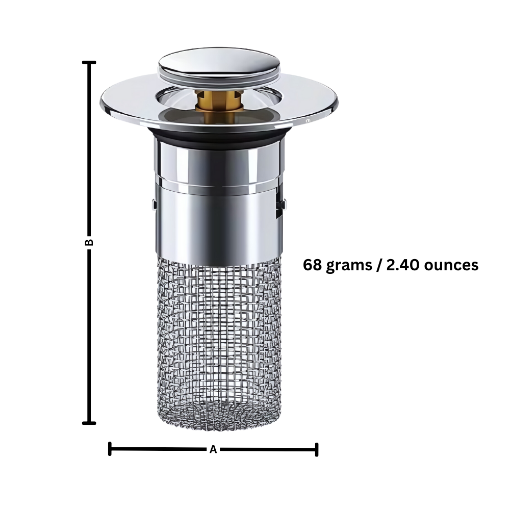 Retractable sink stopper to prevent odors - product detail 4