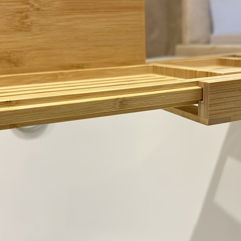 Bamboo Bathtub Tray - For Ultimate Relaxation - product detail 7