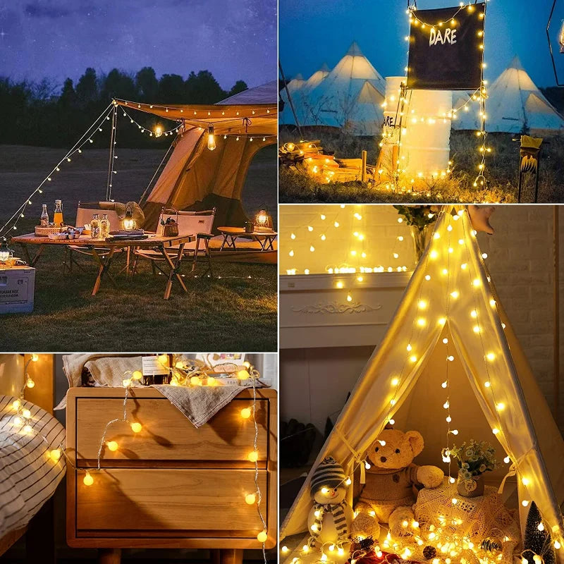 Solar-Powered Fairy Lights For Outdoor Use - product detail 6