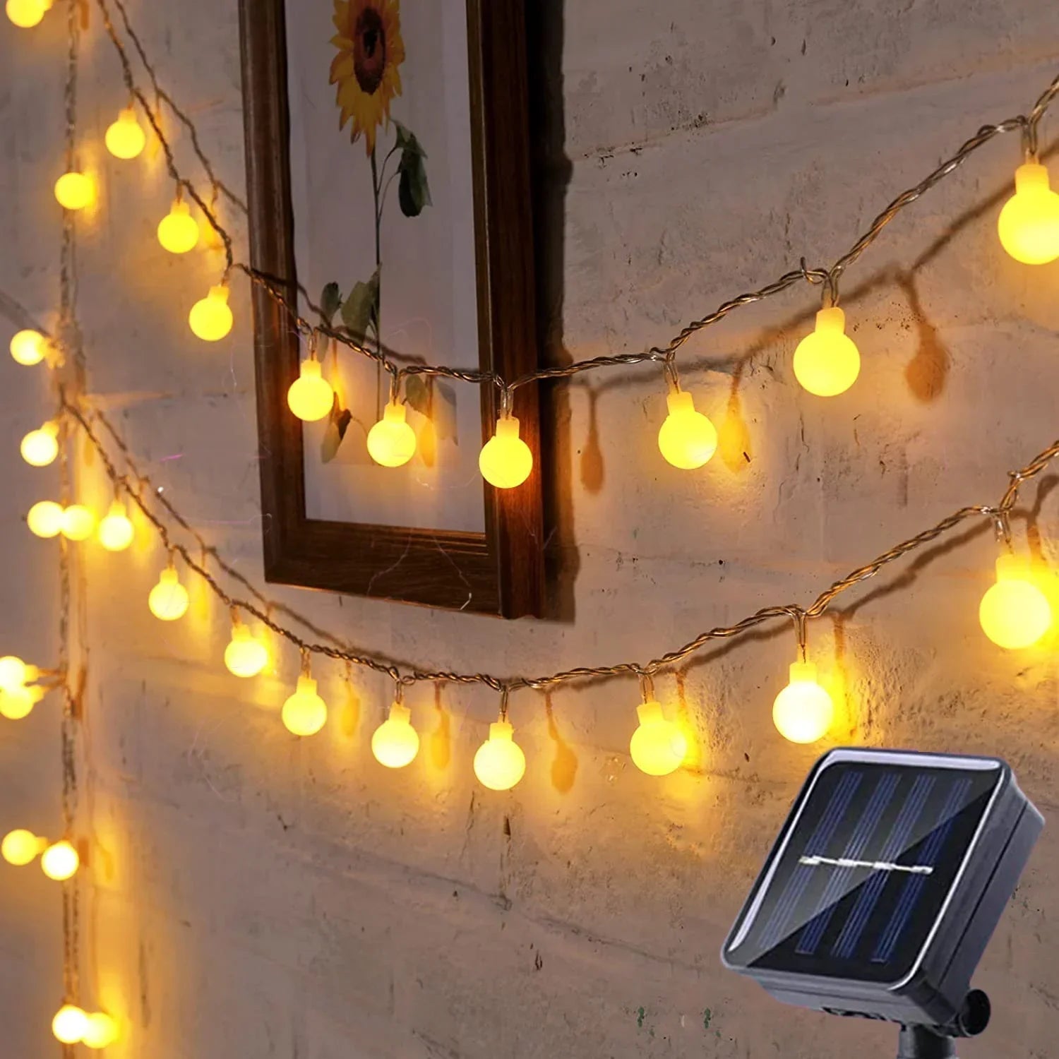Solar-Powered Fairy Lights For Outdoor Use - product detail 8
