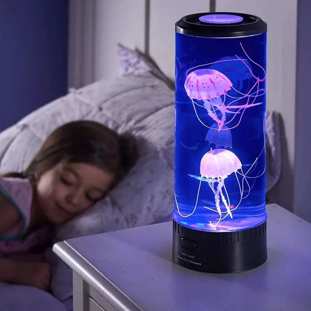 Jellyfish lamp with a soothing - product detail 2