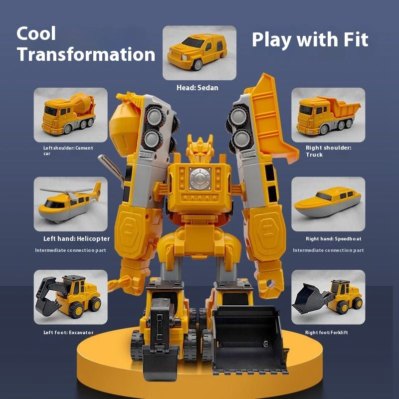 Magnetic Transformable Car - product detail 2