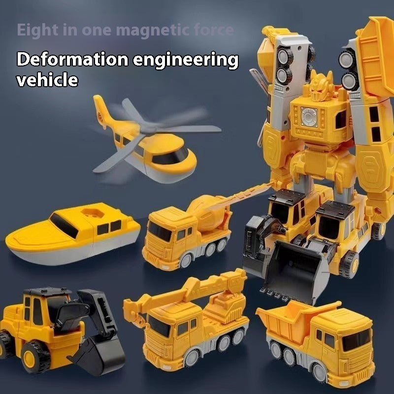 Magnetic Transformable Car - product detail 3