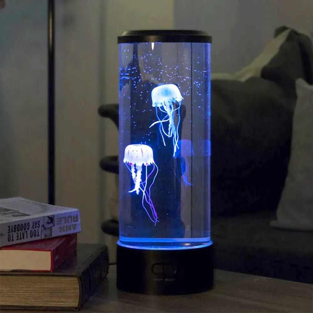 Jellyfish lamp with a soothing - product detail 3