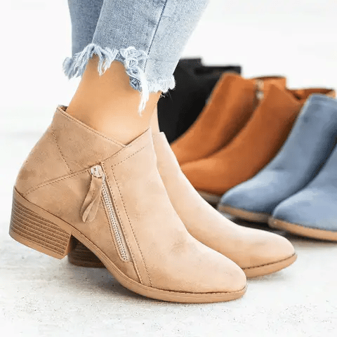 Orthopaedic leather boots for women - product image 6