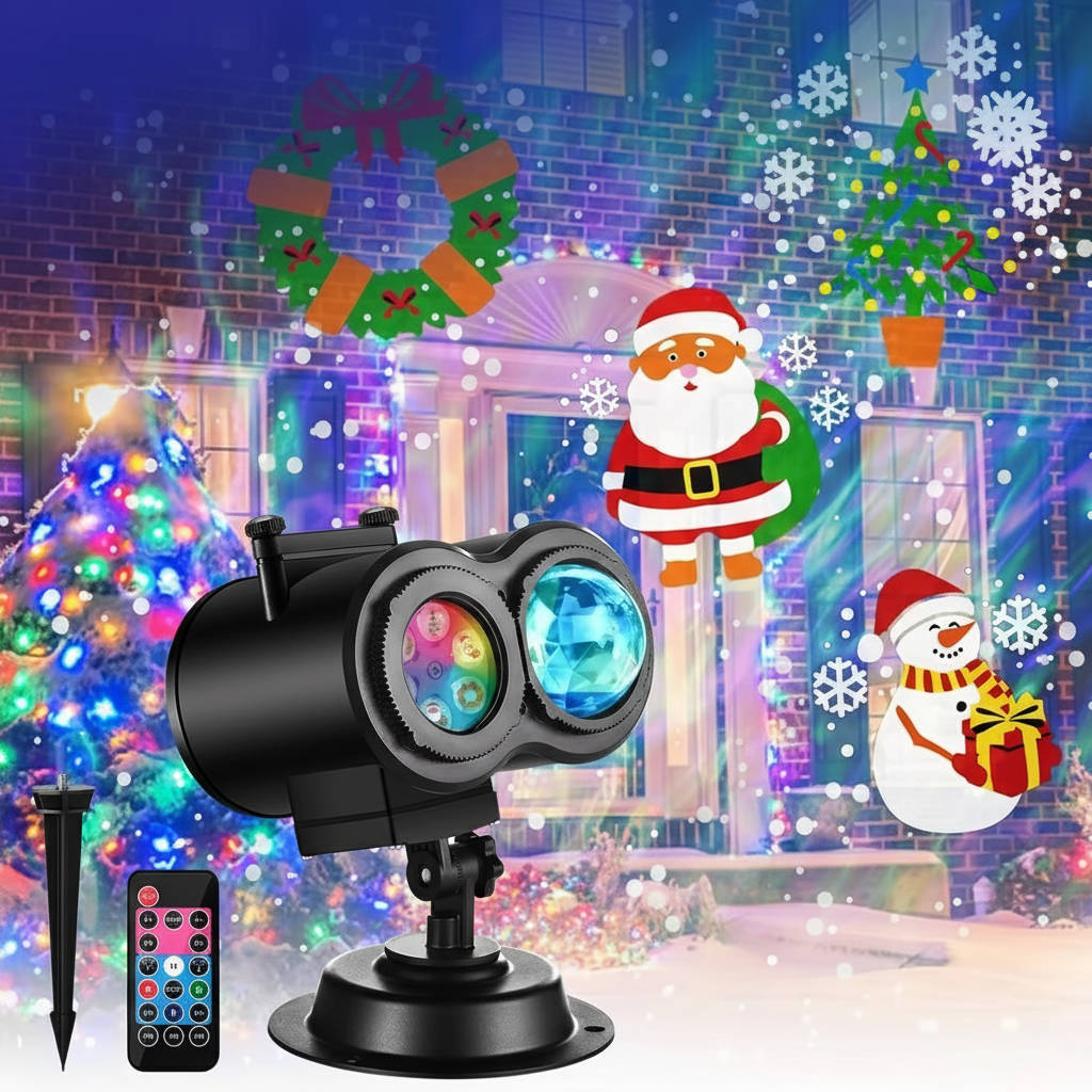 NOMOVA Christmas Projector Lights Outdoor Decoration