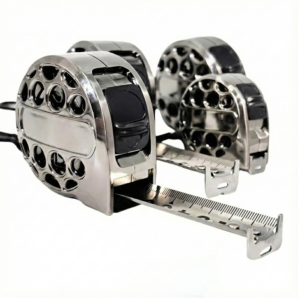 Carved Stainless Steel Measuring Tape - product detail 3