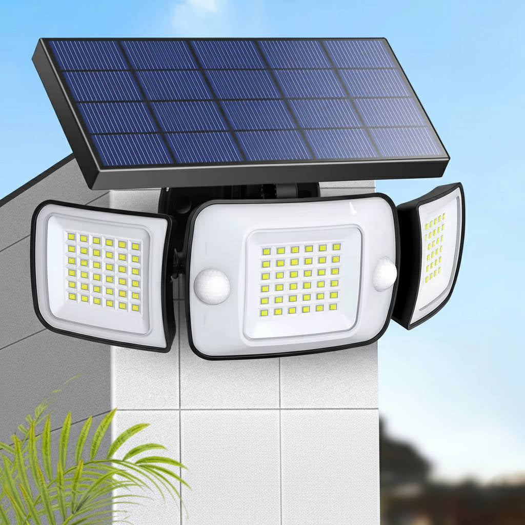 NOMOVA Solar Powered Flood Lights With Motion Sensor