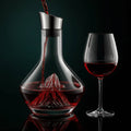 NOMOVA Crystal Glass Wine Decanter Aerator Carafe