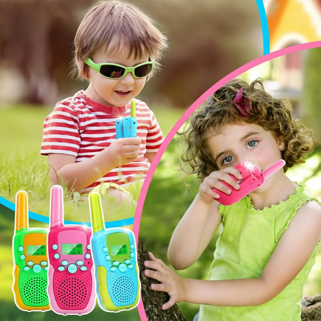 NOMOVA Kids Walkie Talkies (3 Piece Set)