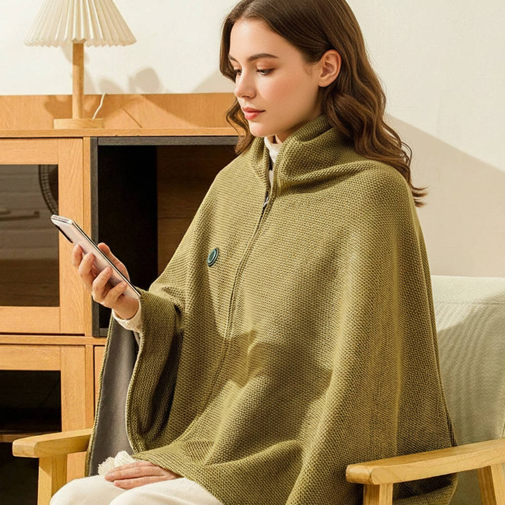 Portable Heated Shawl Blanket - product detail 7