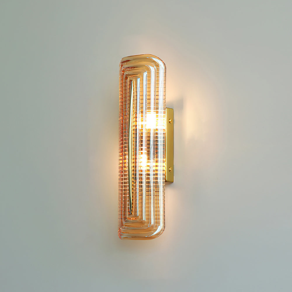 Lámparas de pared geométricas para interiores modernos