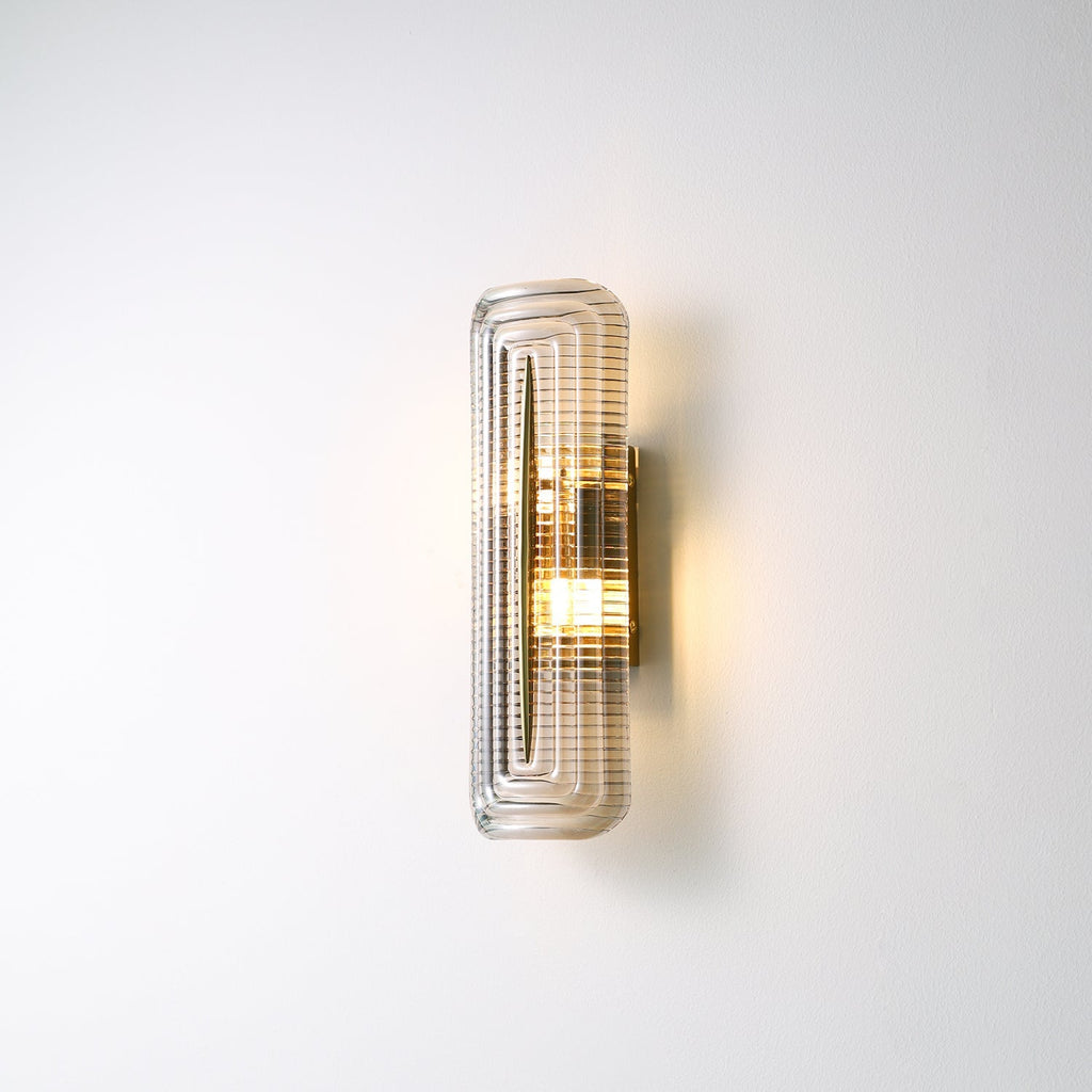 Lámparas de pared geométricas para interiores modernos