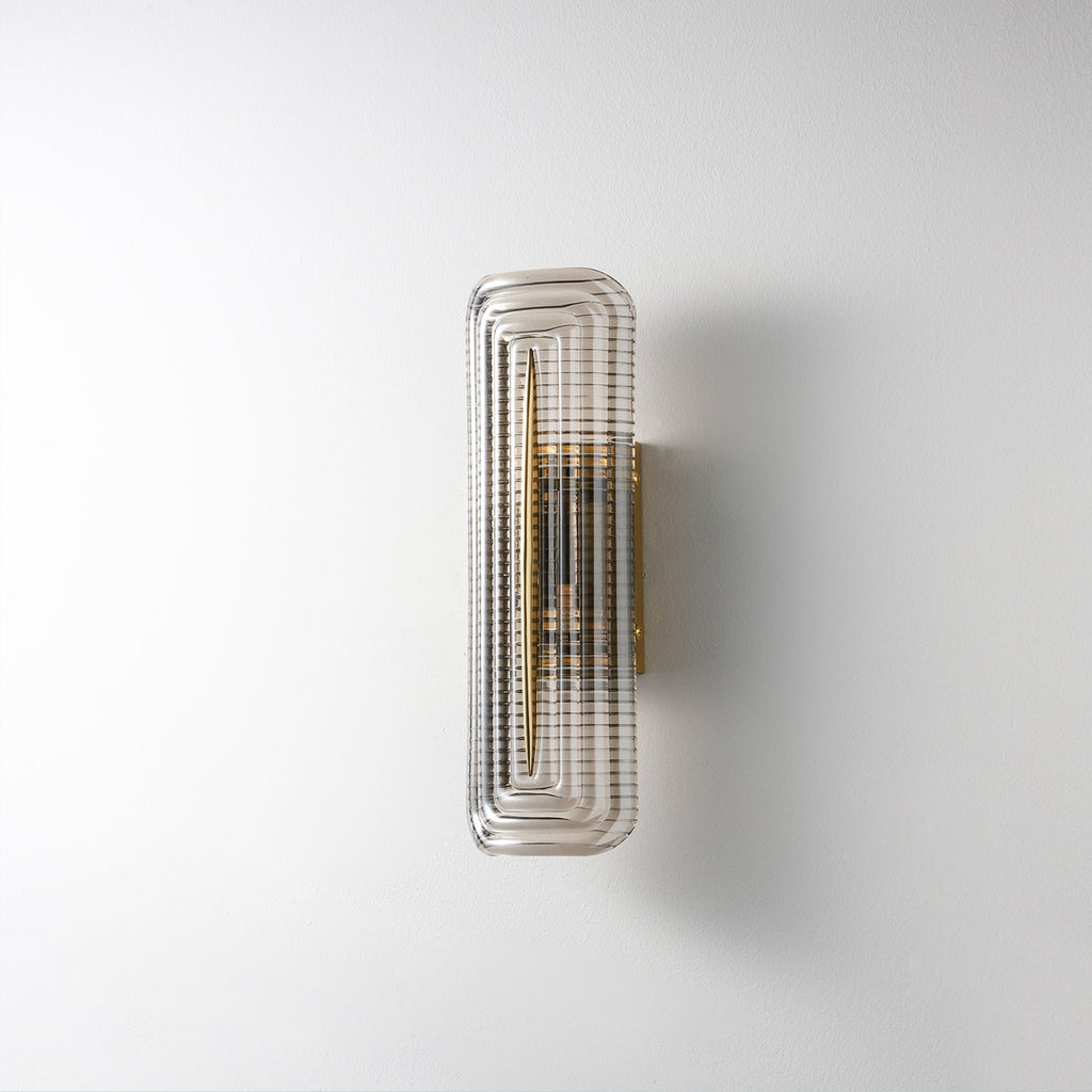Lámparas de pared geométricas para interiores modernos