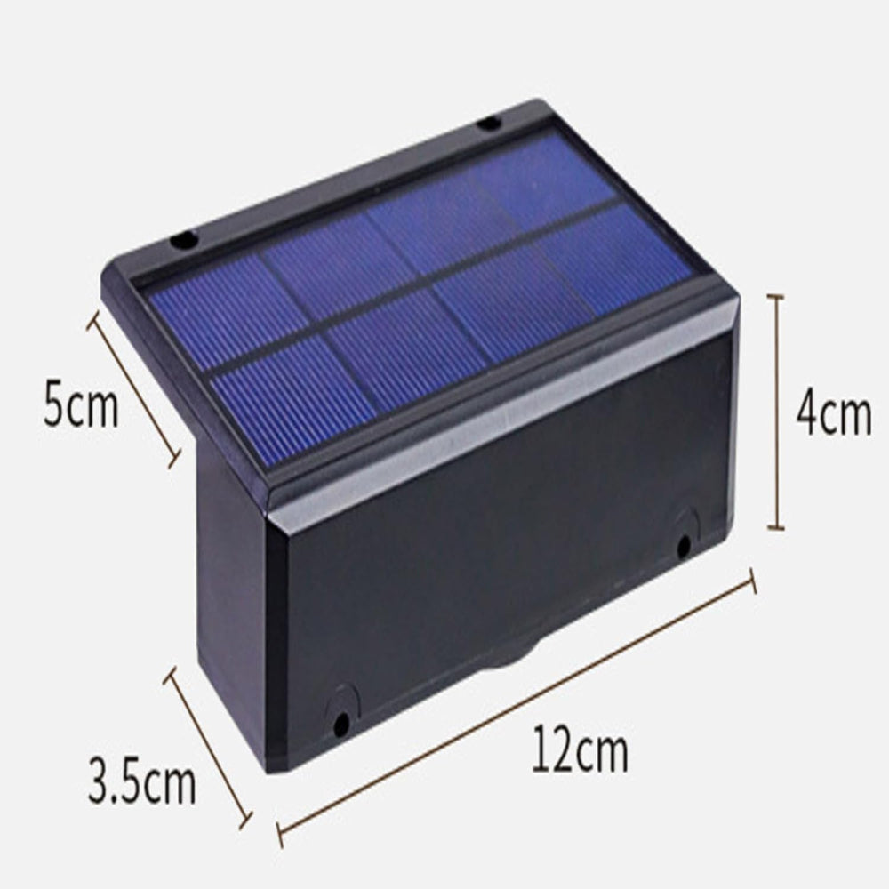 Luz solar de jardín exterior con iluminación LED para senderos y encendido automático