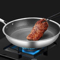 NOMOVA Non-Stick Stainless Steel Frying Pan