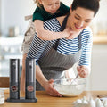 NOMOVA Elegant Electric Salt And Pepper Mill With Rechargeable Battery