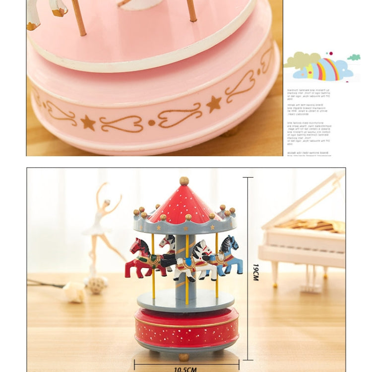 Sky City Carousel Music Box - product detail 3
