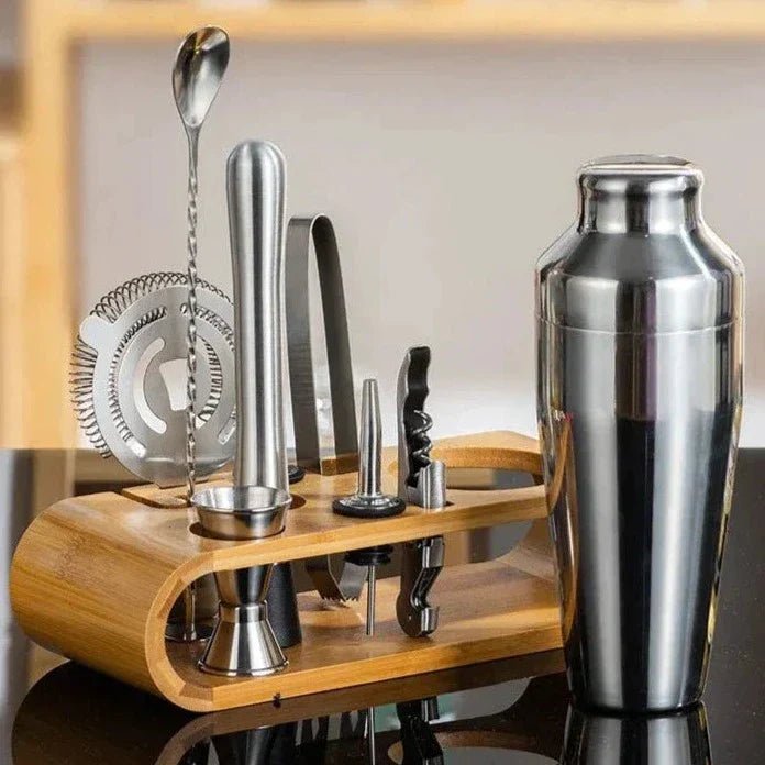 Luxury 10 piece cocktail set for elegant home bartending - product detail 3