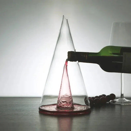 Double Pyramid Waterfall Decanter - product detail 5