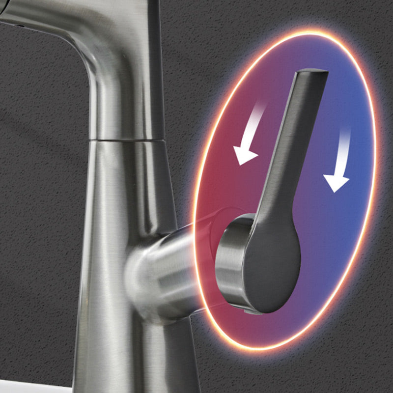 Single-Hole Basin Tap With Pull-Out Spray Head - product detail 6