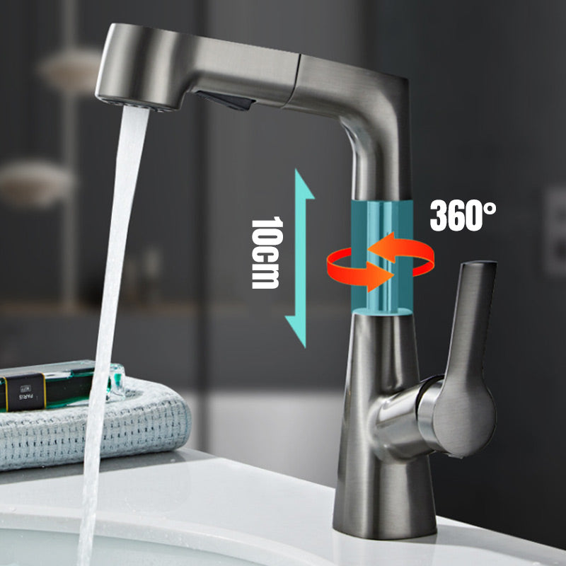 Single-Hole Basin Tap With Pull-Out Spray Head - product detail 7