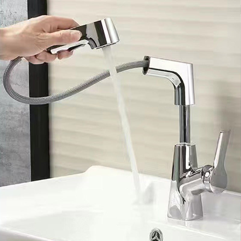 Single-Hole Basin Tap With Pull-Out Spray Head - product detail 9