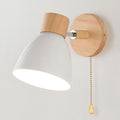 Lámpara de pared interior minimalista escandinava con interruptor de tirón