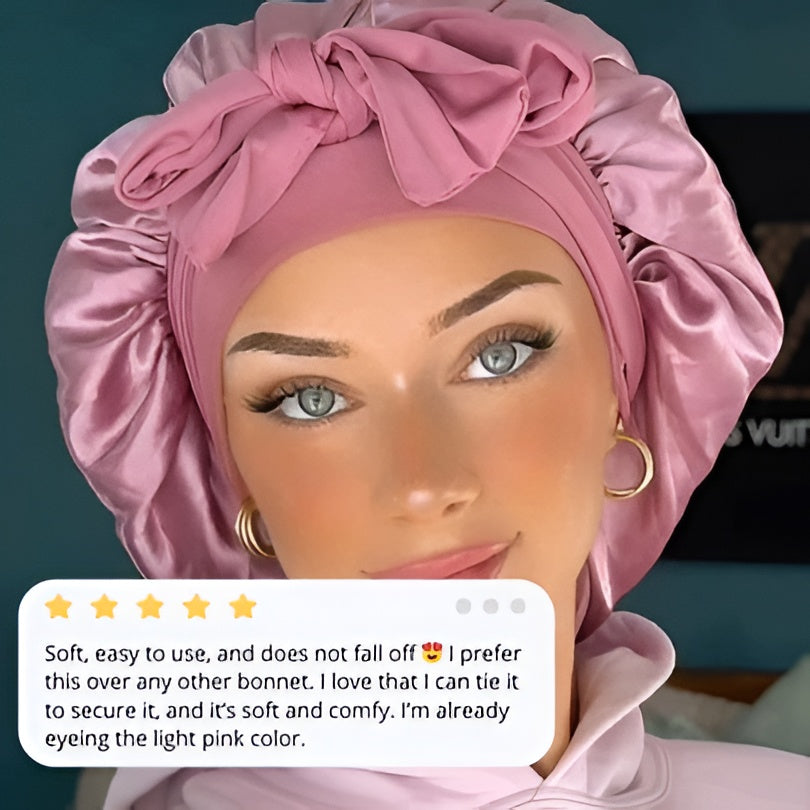 All-Night Silk Bonnet - product detail 4