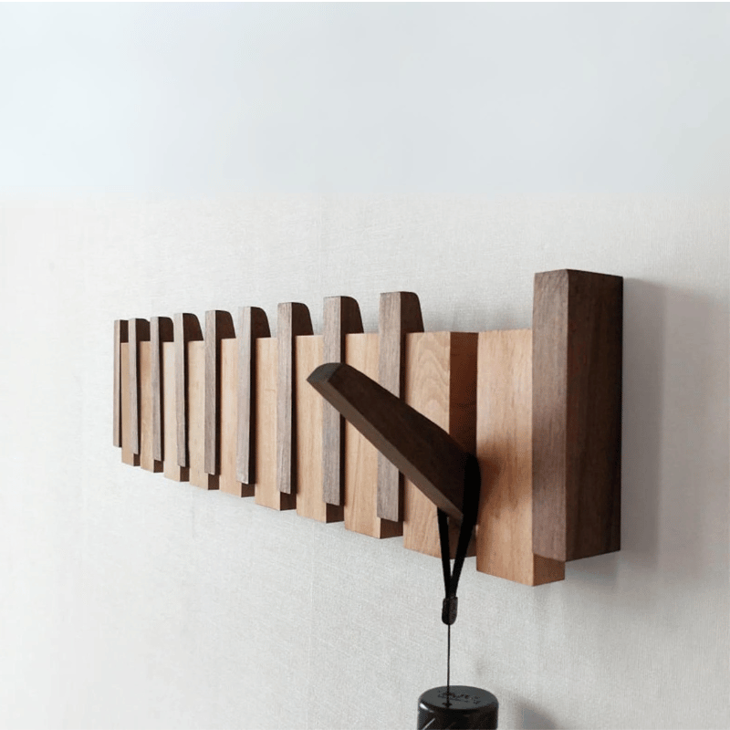 Handmade Wooden Coat Rack - product image 1