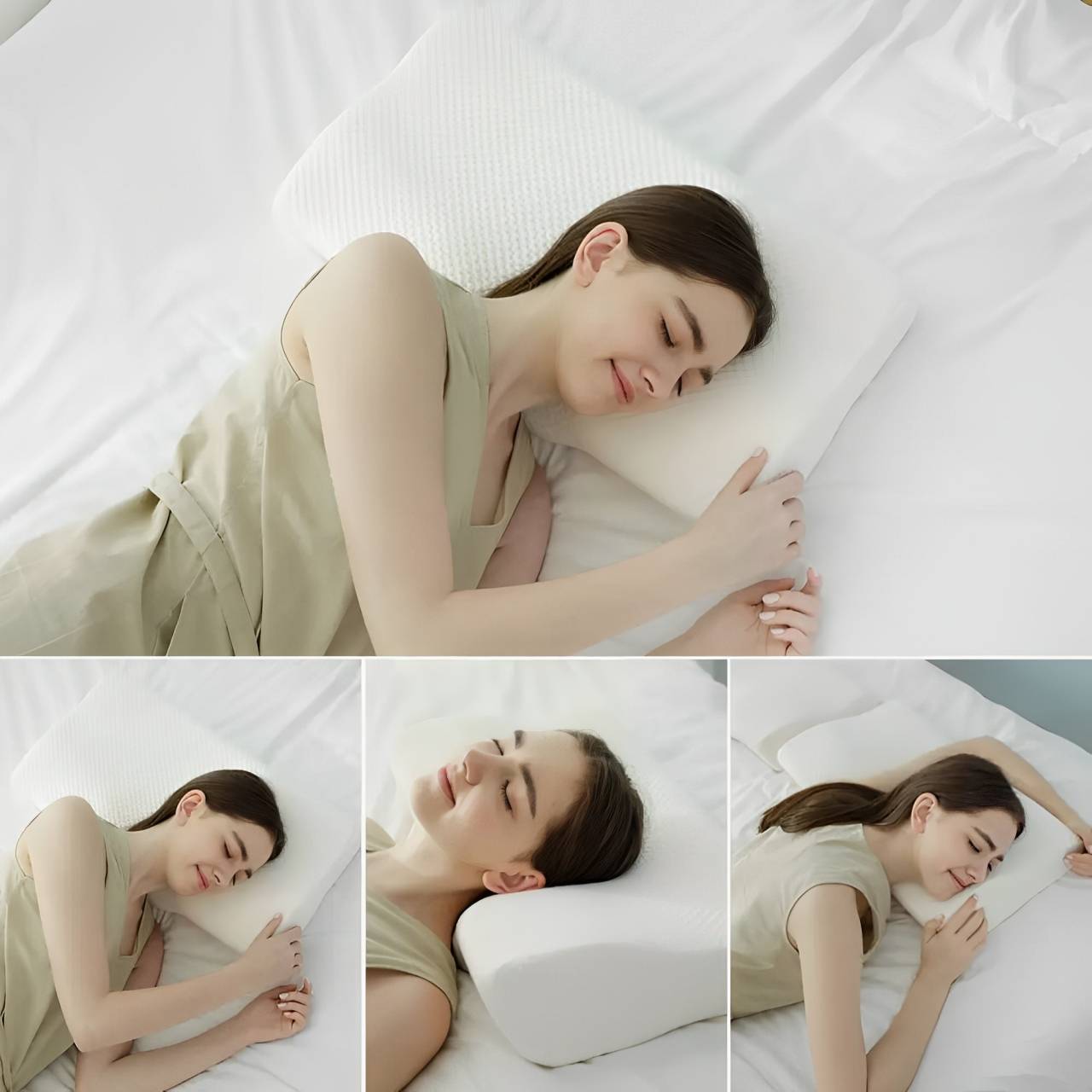 Ergonomic Contour Cervical Pillow for Neck Pain Relief - product image 1