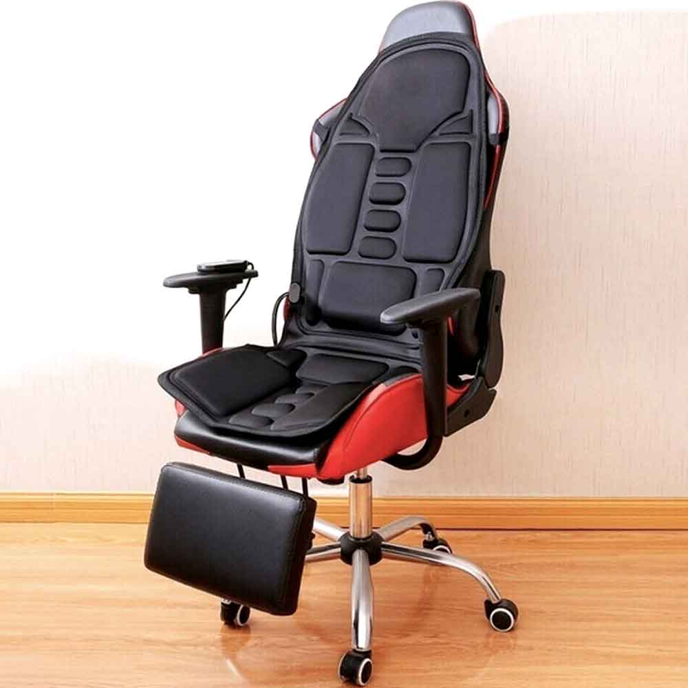 Fashionable Massage Chair Cushion With Heated Neck Pillow - product detail 4