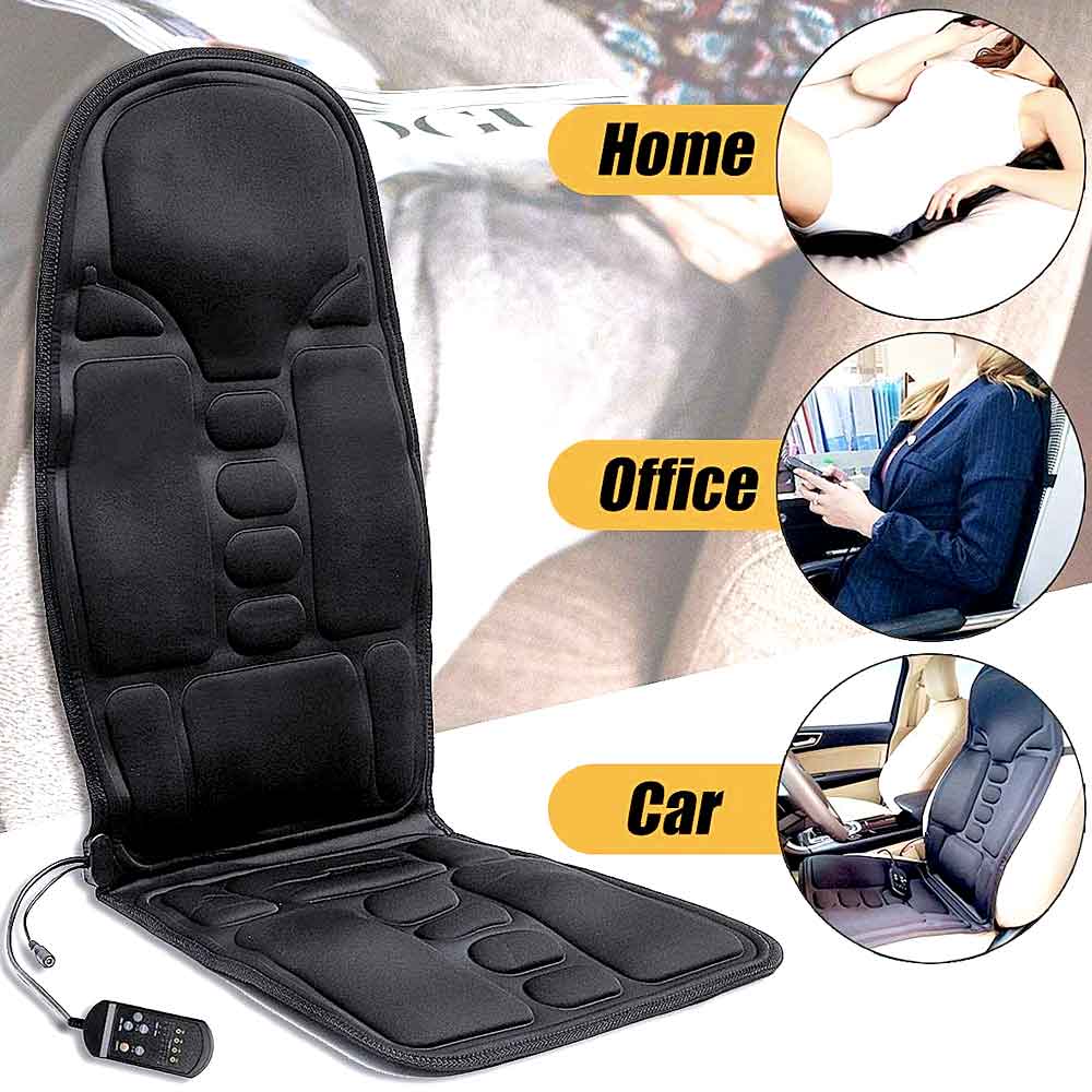 Fashionable Massage Chair Cushion With Heated Neck Pillow - product detail 6