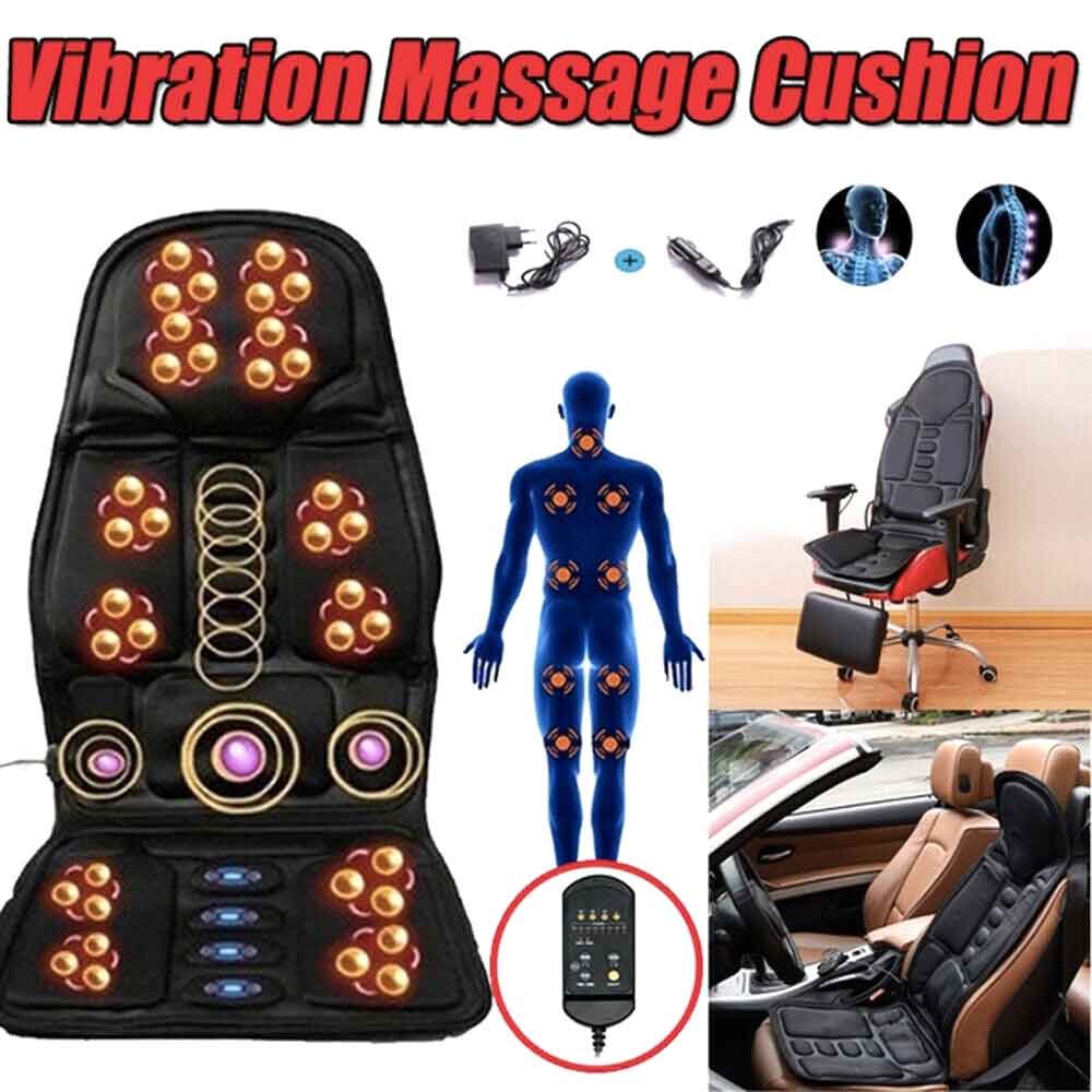Fashionable Massage Chair Cushion With Heated Neck Pillow - product detail 8
