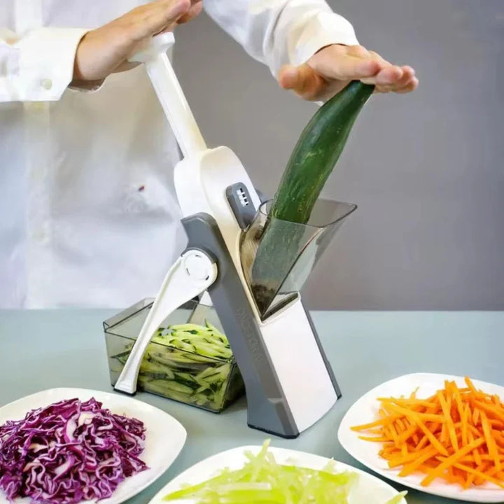 Kitchen Slicer With Adjustable Thickness And Collection - product detail 5