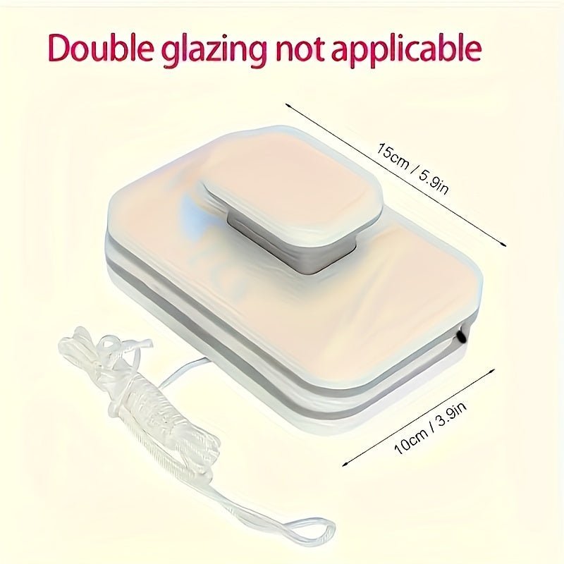 Double-sided magnetic window squeegee for double glazing - product detail 3