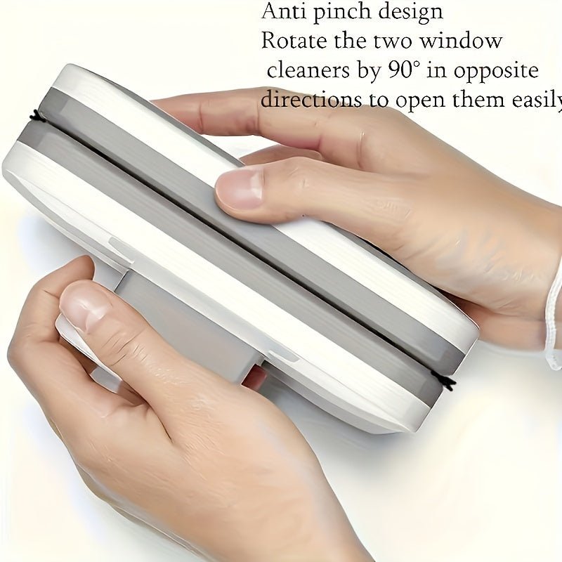 Double-sided magnetic window squeegee for double glazing - product detail 4