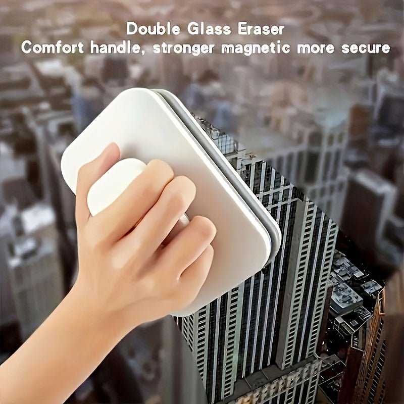 Double-sided magnetic window squeegee for double glazing - product detail 5