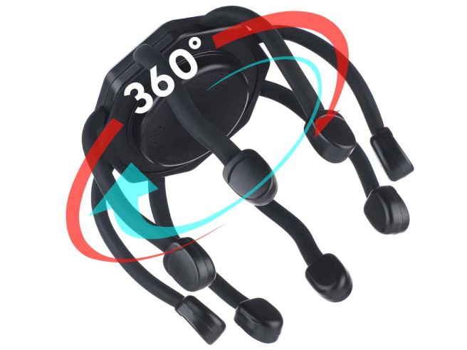 Octopus Head Massager - product detail 4