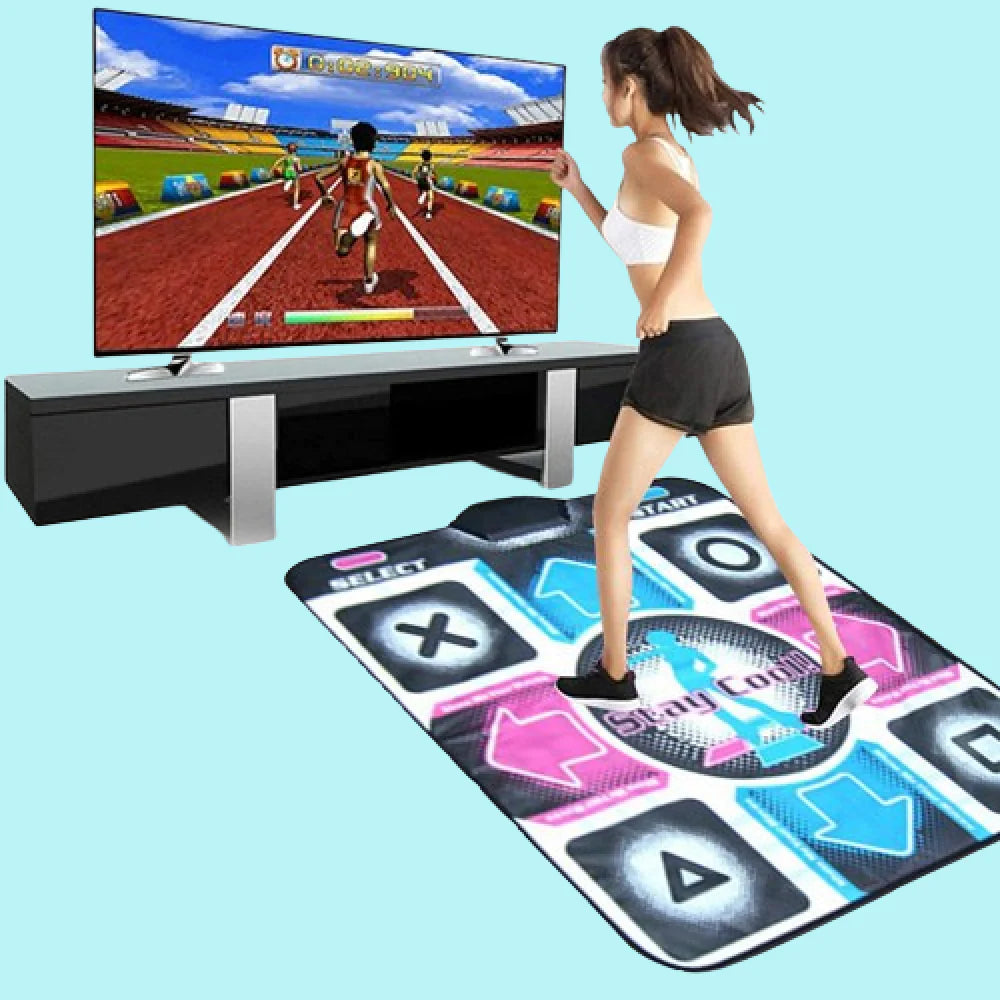 NOMOVA Interactive dance mat with music and motion sensor for playful fitness training