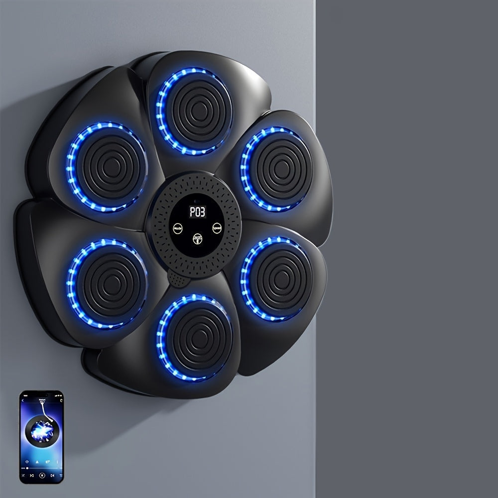 NOMOVA Wireless Music Boxing Machine, USB Rechargeable Wall Target